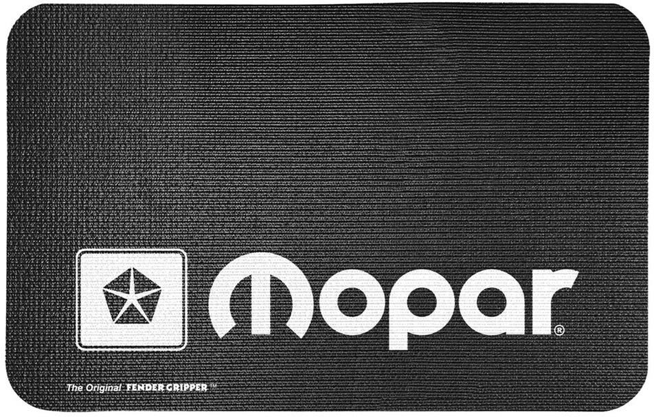 Old School Mopar Logo Vehicle Fender Protective Cover - Click Image to Close